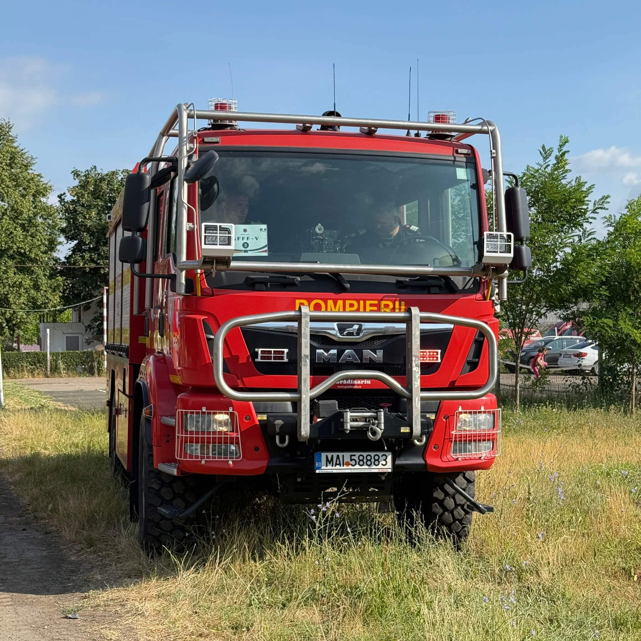 pompieri români Franța